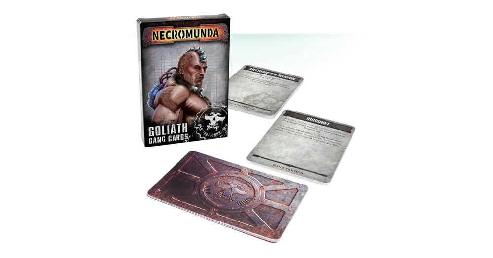 Necromunda Goliath Gang Cards Azonnali szállítás