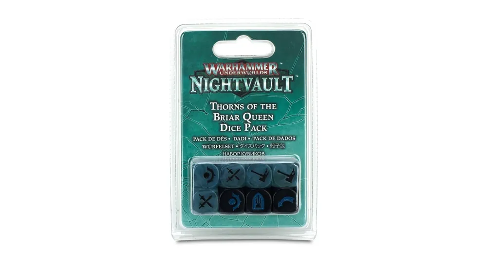 Legkelendőbb Nightvault Thorns of the Briar Queen Dice Set