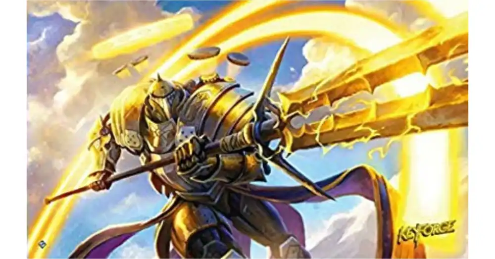 Biztonságos fizetés Keyforge Raiding Knight Playmat