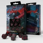 Korlátozott ajánlat Dobókocka - Cyberpunk Red RPG Set (7 db-os szett)