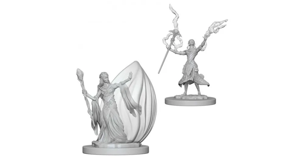 Végkiárusítás D&D Nolzur‘s Marvelous Miniatures Elf Wizard Female