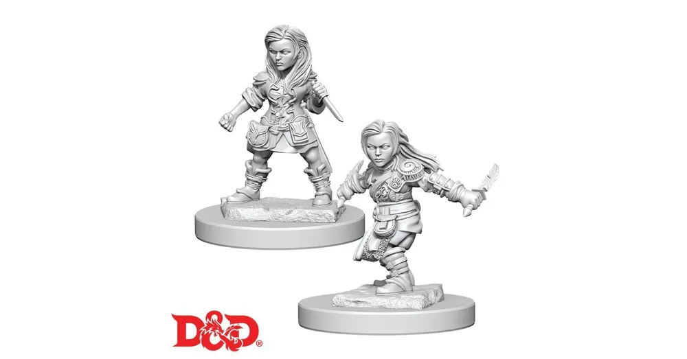 Korlátozott ajánlat D&D Nolzur‘s Marvelous Miniatures Halfling Rogue Female