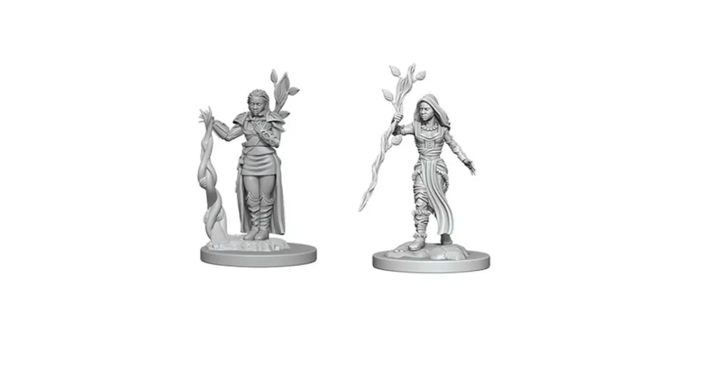 Vásárlói kedvenc D&D Nolzur‘s Marvelous Miniatures Human Druid Female Wave1