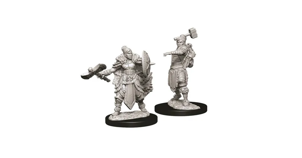 D&D Nolzur‘s Marvelous Miniatures Half-Orc Barbarian Female Expressz kézbesítés