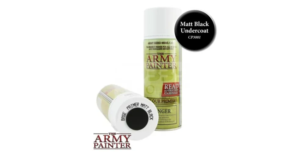 Akció Army painter - Matt Black alapozó spray