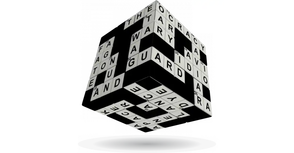 Kihagyhatatlan ajánlat V-Cube 3x3 versenykocka, Keresztrejtvény