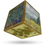 Árengedmény V-Cube 3x3 versenykocka, Van Gogh