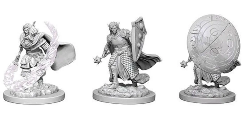 Legjobb ár D&D Nolzur‘s Marvelous Miniatures Elf Cleric Male Wave1