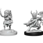 Korlátozott ajánlat D&D Nolzur‘s Marvelous Miniatures Halfling Fighter Female