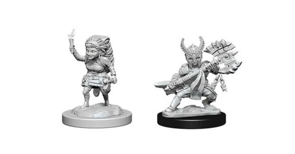 Korlátozott ajánlat D&D Nolzur‘s Marvelous Miniatures Halfling Fighter Female