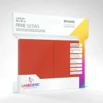 Legnépszerűbb GameGenic Prime Sleeves, piros - 66x91mm (100 db/csomag)