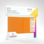 Akció GameGenic Prime Sleeves, narancs - 66x91mm (100 db/csomag)