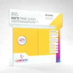 Gyors kiszállítás GameGenic Matte Prime Sleeves, sárga - 66x91mm (100 db/csomag)
