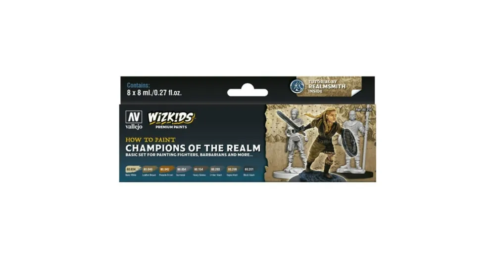 Népszerű Wizkids Premium set by Vallejo Champions of the Realm