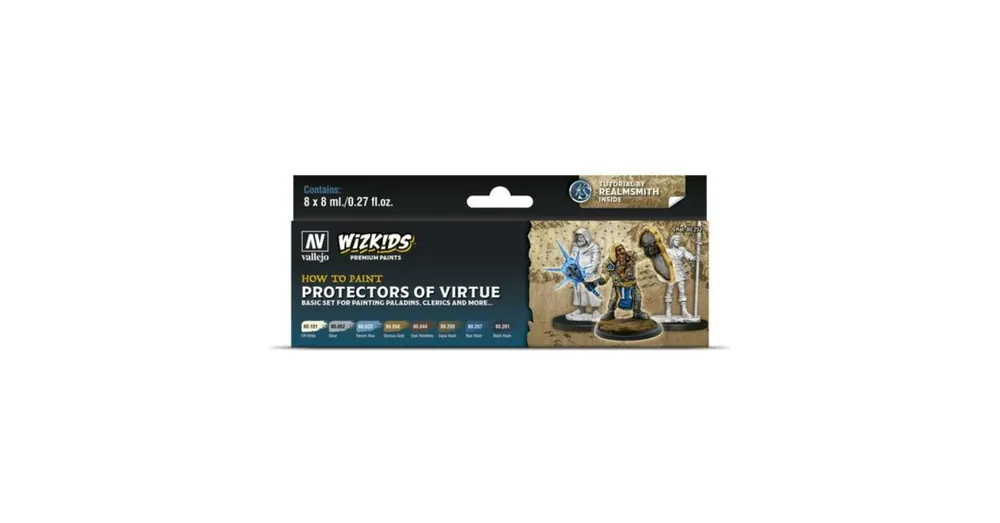 Ne maradj le Wizkids Premium set by Vallejo Protectors of Virtue festékszett