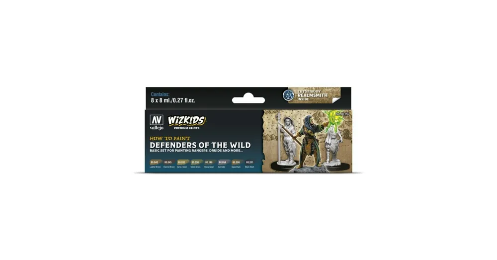 Wizkids Premium set by Vallejo Defenders of the Wild festékszett Prémium