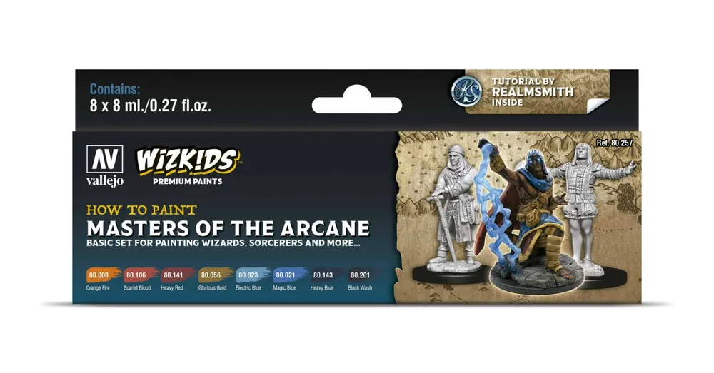 Wizkids Premium set by Vallejo Masters of the Arcane festékszett Ne maradj le