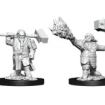 D&D Nolzur‘s Marvelous Miniatures Dwarf Cleric Male Wave 11 Szuper akció