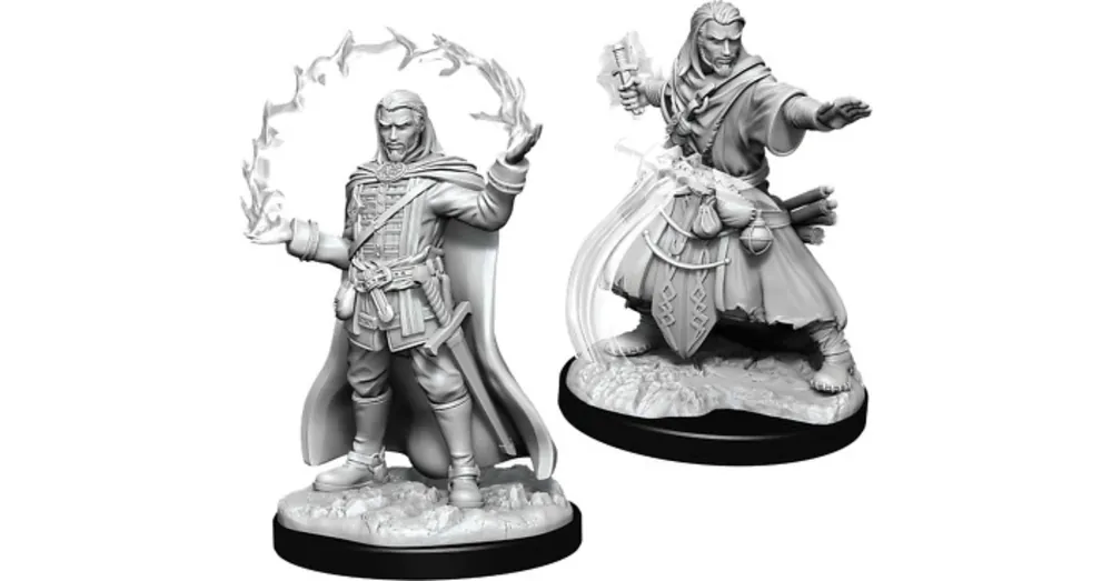 D&D Nolzur‘s Marvelous Miniatures Human Wizard Male Wave11 Expressz szállítás
