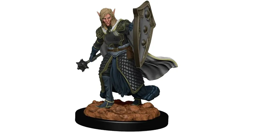 Expressz kézbesítés D&D Icons Elf Male Cleric Premium Prepainted Miniature