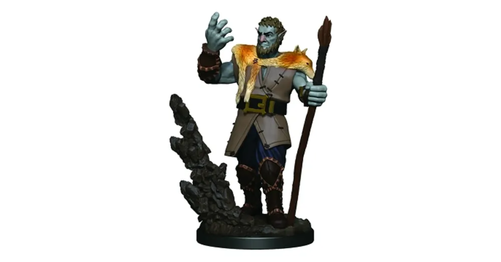 D&D Icons Firbolg Male Druid Premium Prepainted Miniature Csak ma
