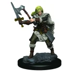 Népszerű D&D Icons Human Female Barbarian Premium Prepainted Miniature