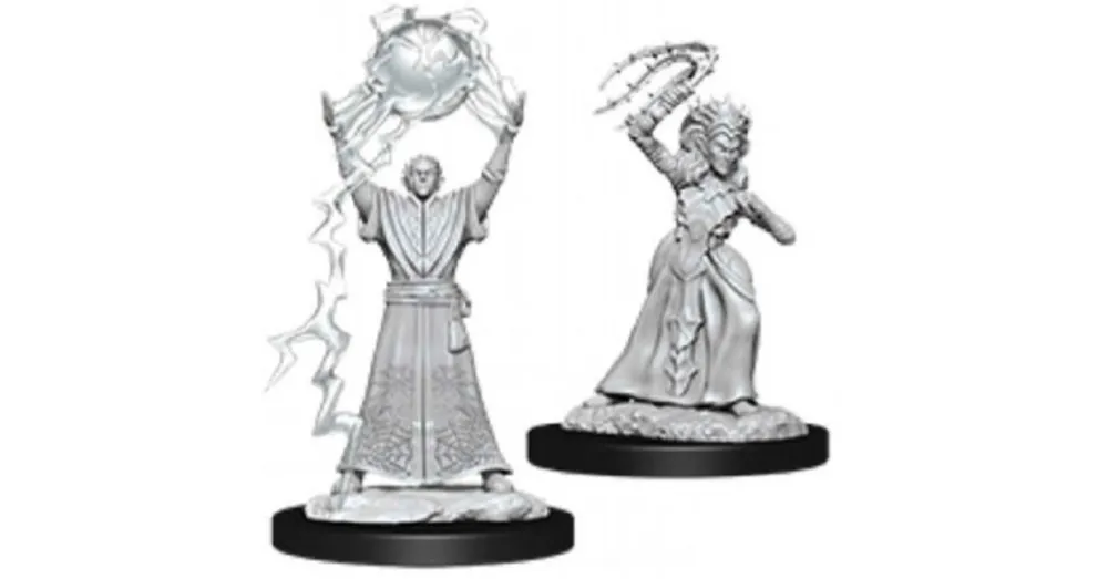 D&D Nolzur‘s Marvelous Miniatures Drow Mage & Priestess Gyors kiszállítás