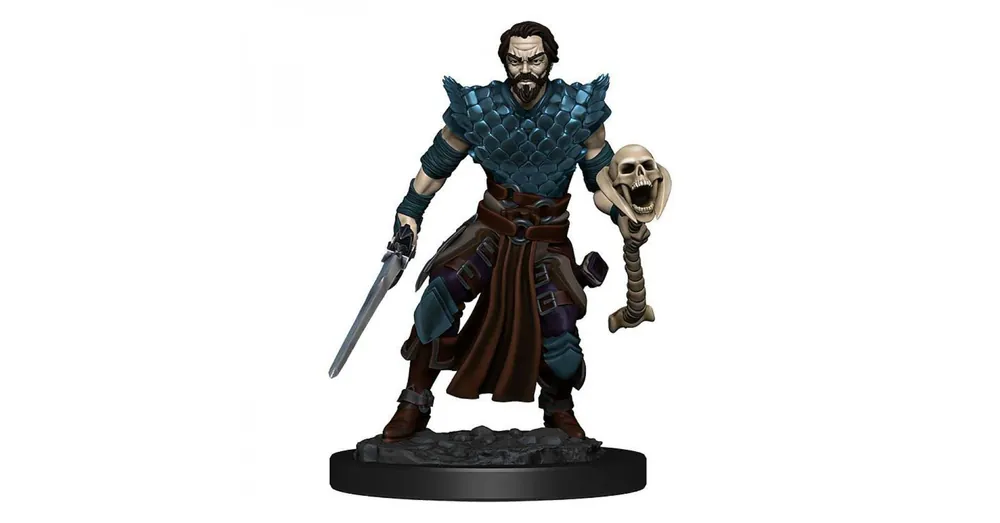 Vedd meg most D&D Icons Human Male Warlock Premium Prepainted Miniature