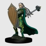 D&D Icons Elf Female Paladin Premium Prepainted Miniature Expressz szállítás
