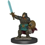 D&D Icons Dwarf Female Paladin Premium Prepainted Miniature Biztonságos vásárlás