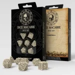 Dobókocka készlet, Dice Macabre, (7db) Különleges ajánlat