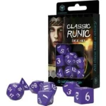 Dobókocka - Classic Runic Purple/White (7 db-os szett) Alacsony ár