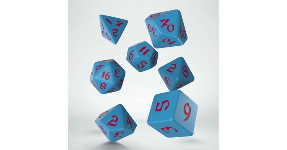 Dobókocka - Classic Runic Blue/Red (7 db-os szett) Kedvezmény