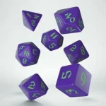 Kedvezmény Dobókocka - Classic Runic Purple/Green (7 db-os szett)