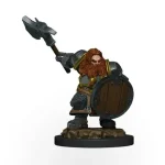 Kedvezmény D&D Icons Dwarf Male Fighter Premium Prepainted Miniature