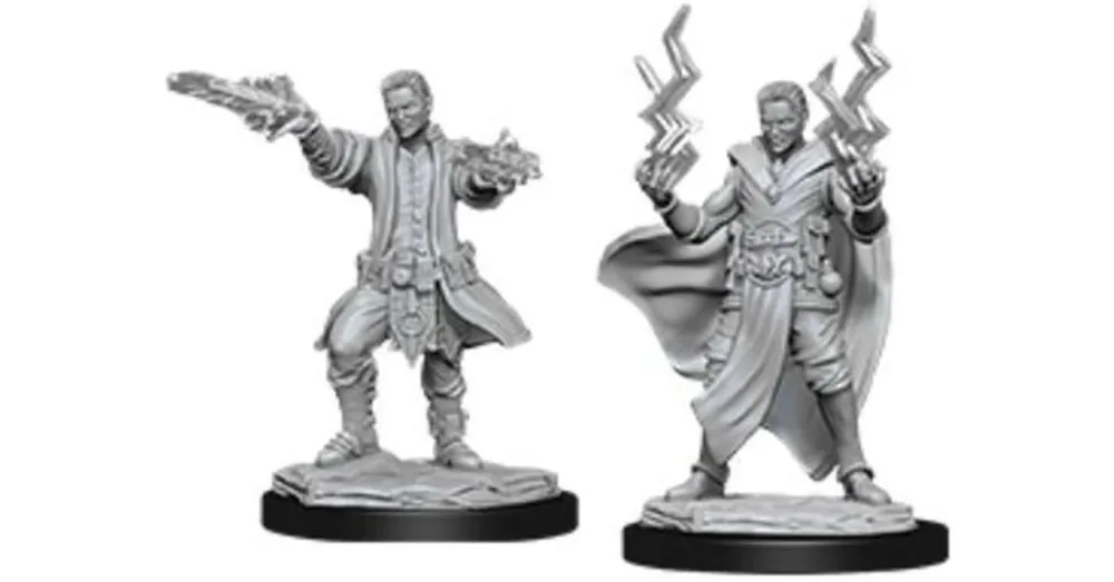 Expressz kézbesítés D&D Nolzur‘s Marvelous Miniatures Human Sorcerer Male Wave 12
