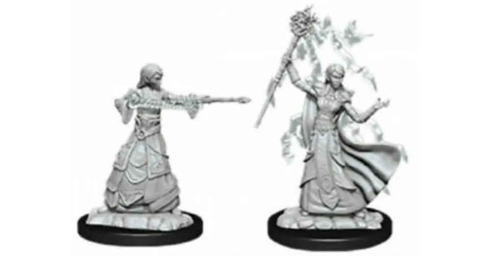 D&D Nolzur‘s Marvelous Miniatures Elf Wizard Female Wave 12 Biztonságos fizetés