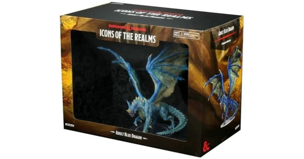 D&D Icons of the Realm Adult Blue Dragon Vedd meg most
