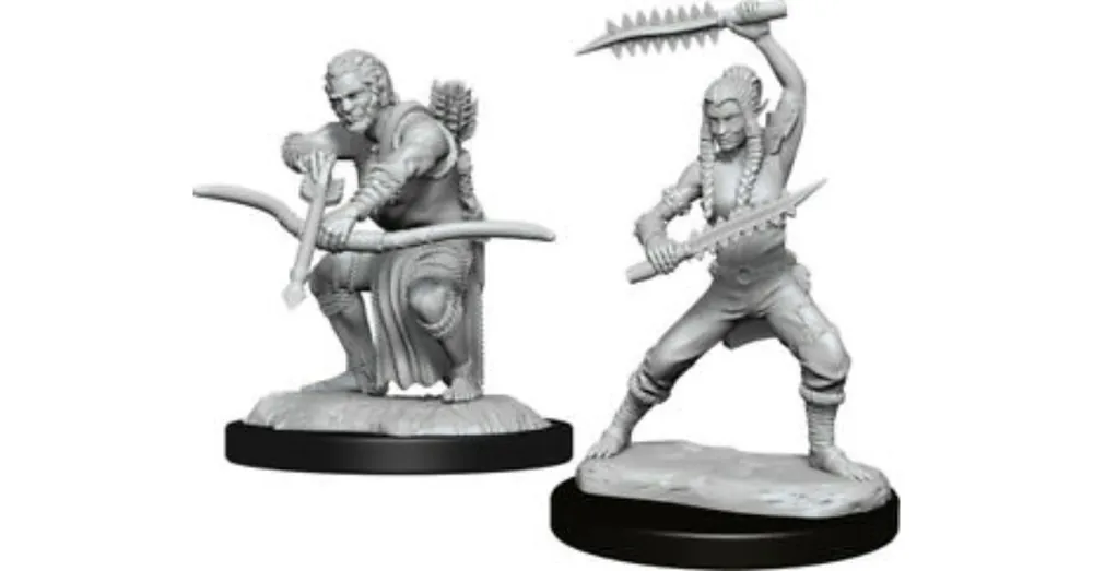 D&D Nolzur‘s Marvelous Miniatures Shifter Wildhunt Ranger Male Wave 14 Expressz kézbesítés