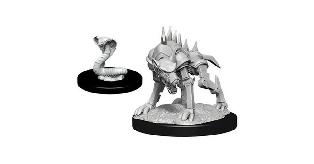 D&D Nolzur‘s Marvelous Miniatures Iron Cobra & Iron Defender Azonnal elérhető