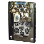 Vedd meg most Dobókockakészlet, Call of Cthulhu fekete (világít a sötétben)