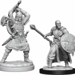 D&D Nolzur‘s Marvelous Miniatures Human Barbarian Male Wave 13 Alacsony ár