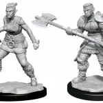 Utolsó esély D&D Nolzur‘s Marvelous Miniatures Orc Barbarian Female Wave 13