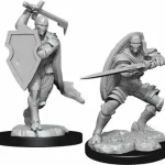 Legjobb ár D&D Nolzur‘s Marvelous Miniatures Warforged Fighter Male Wave 13