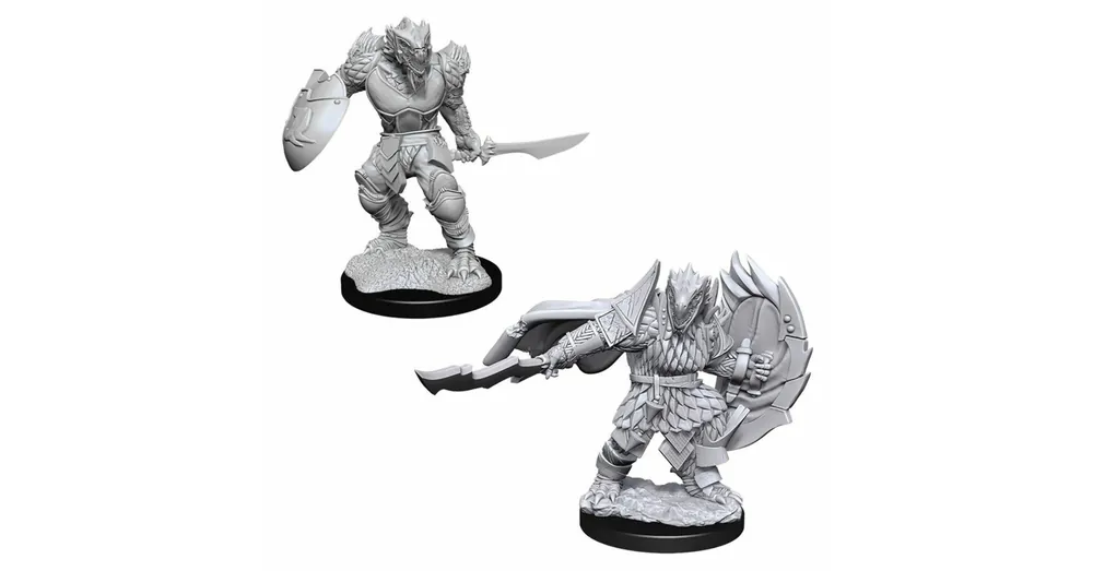 D&D Nolzur‘s Marvelous Miniatures Dragonborn Fighter Male Wave15 Rendeld meg most