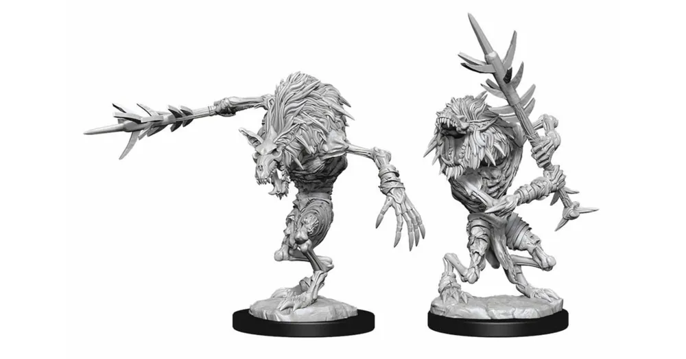 Biztonságos vásárlás D&D Nolzur‘s Marvelous Miniatures Gnoll Witherlings