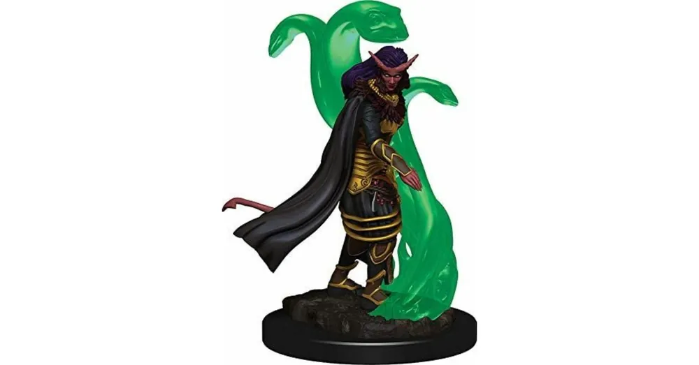 D&D Icons Tiefling Sorcerer Female Premium Prepainted Expressz szállítás