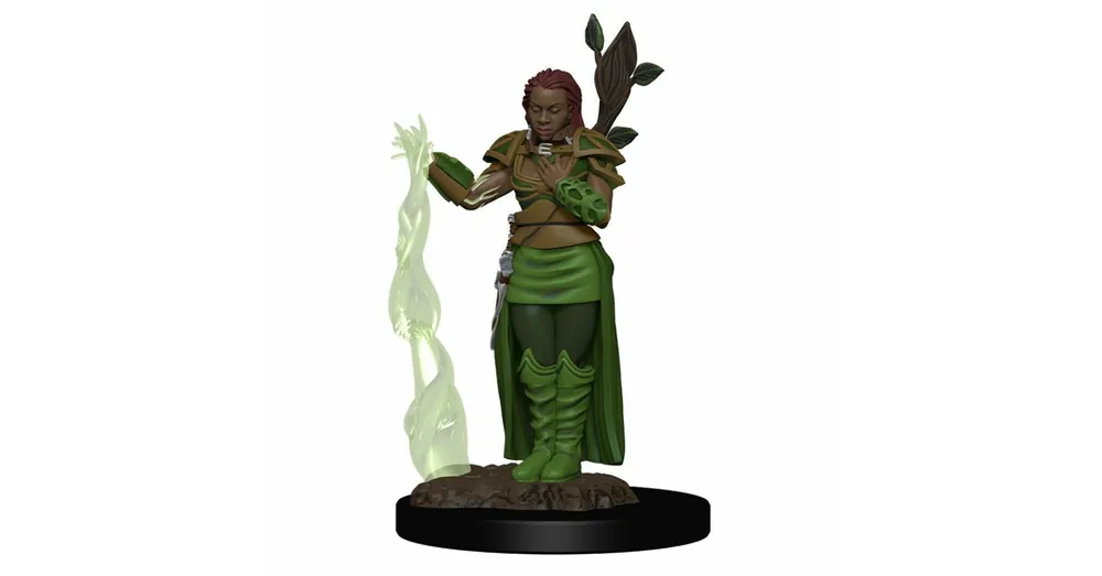 D&D Icons Human Female Druid Premium Prepainted Exkluzív ajánlat