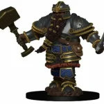 Ajánlat D&D Icons Dwarf Male Fighter Premium Prepainted Wave 2