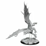 D&D Nolzur‘s Marvelous Miniatures Adult White Dragon Gyors szállítás